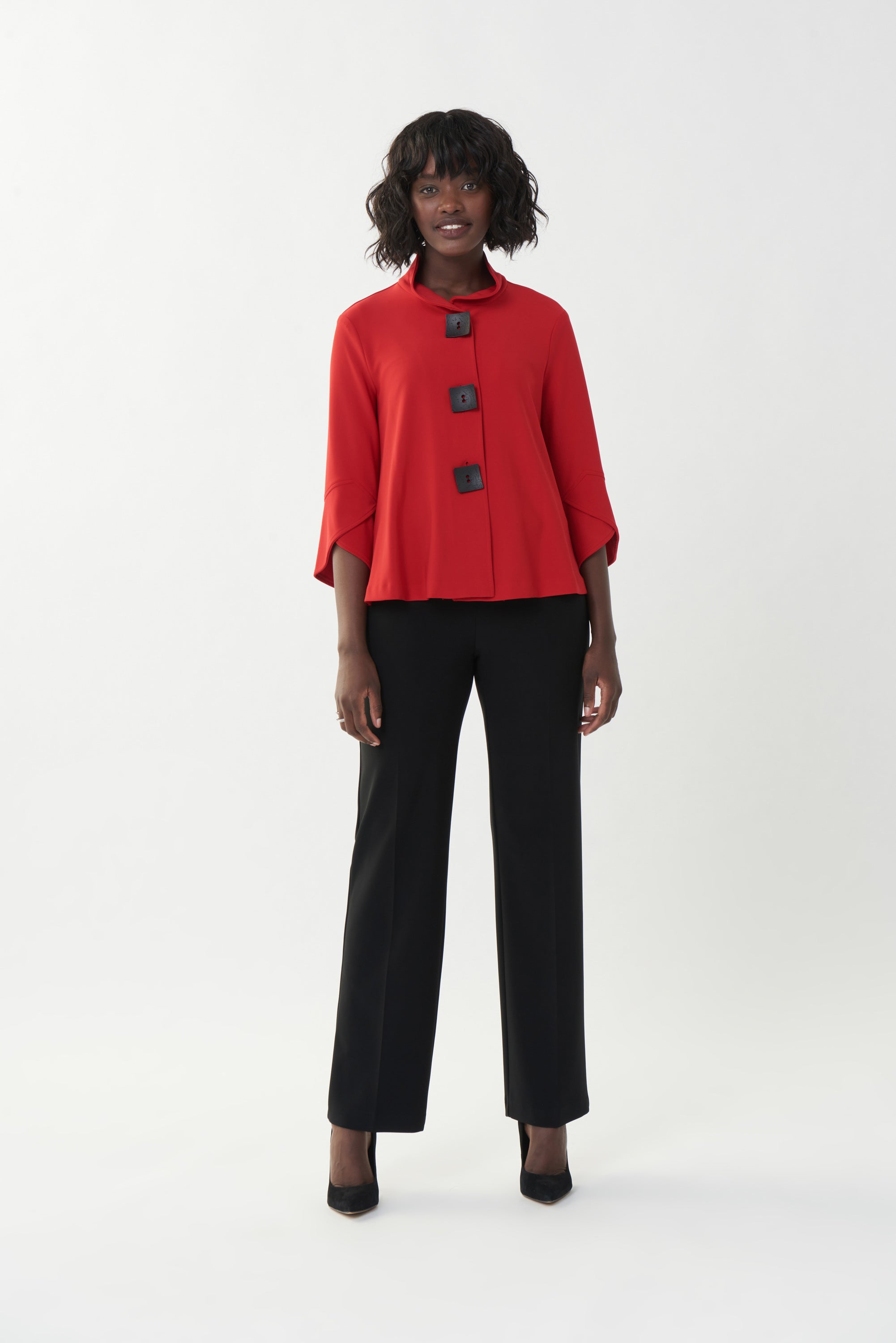 Stretch Linen Slacks — Cava – La Garçonne