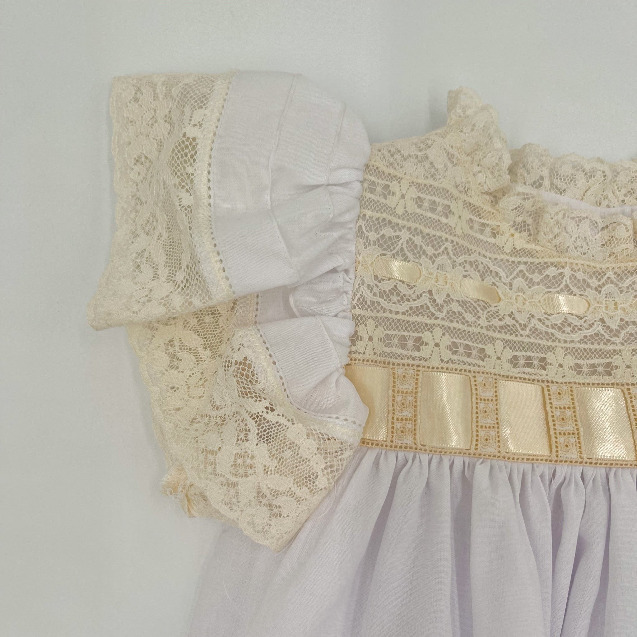 Madeline Heirloom Dress White/Ecru / 2T Madeline Heirloom Dress White/Ecru / 2T