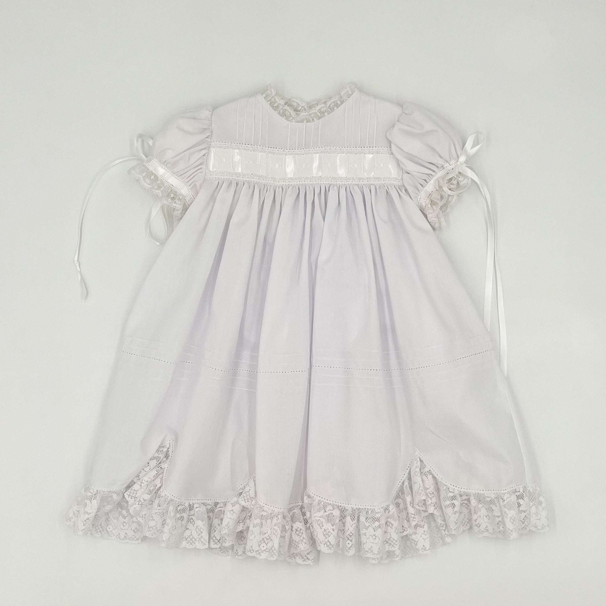 Caroline Heirloom Dress 2T / White/White Caroline Heirloom Dress 2T / White/White