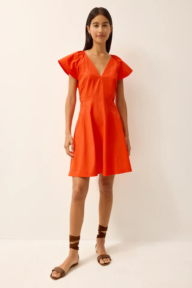 marie oliver red dress Tegan Dress-Marie Oliver