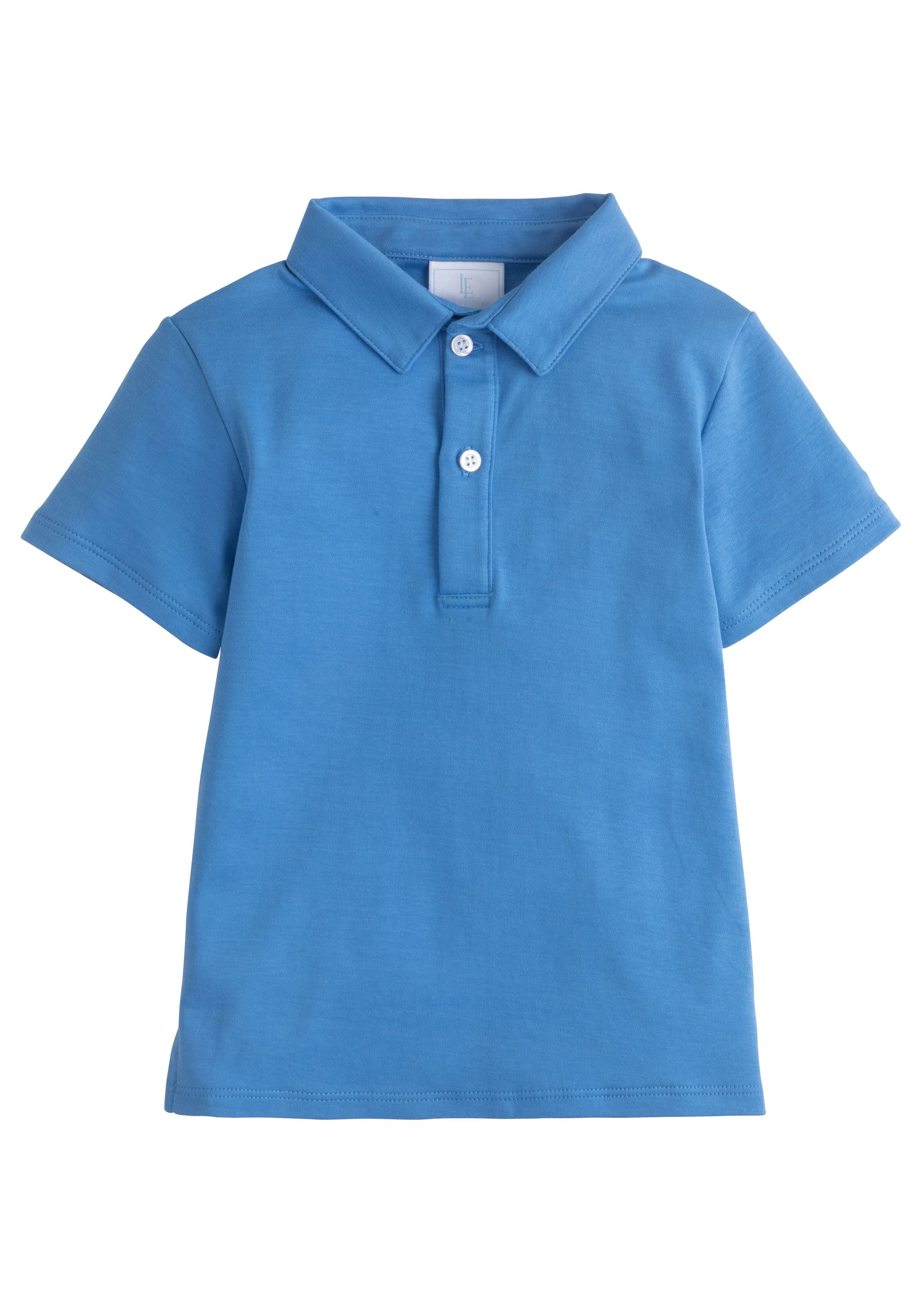 Short Sleeve Polo (Regatta Blue)