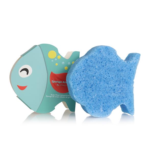fish bath sponge toy