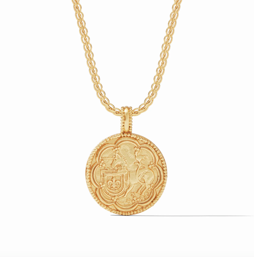 Italian Coin Necklace | Bishop – QUEEN & GRACE