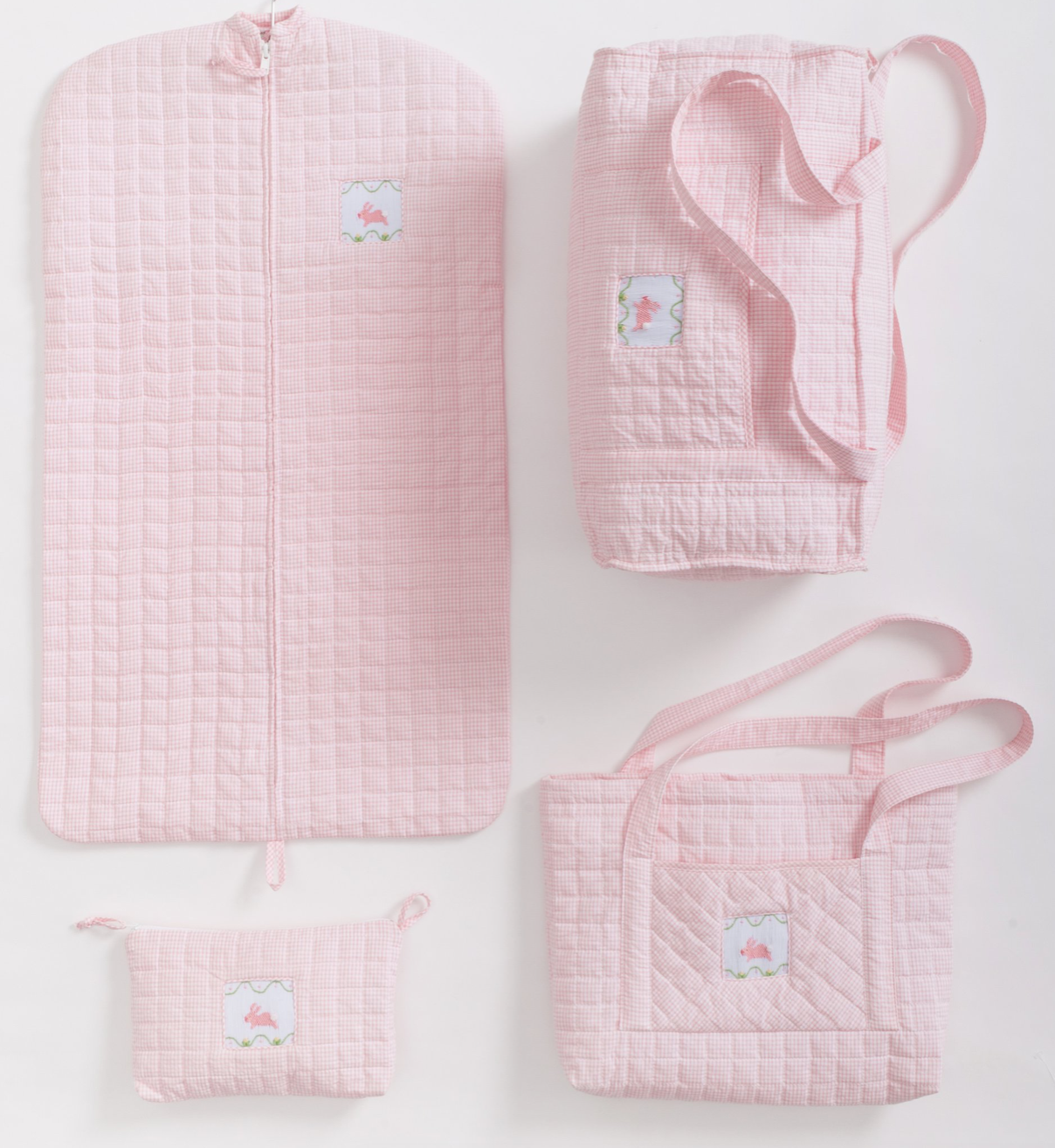 Little English Quilted Garment Bag girls